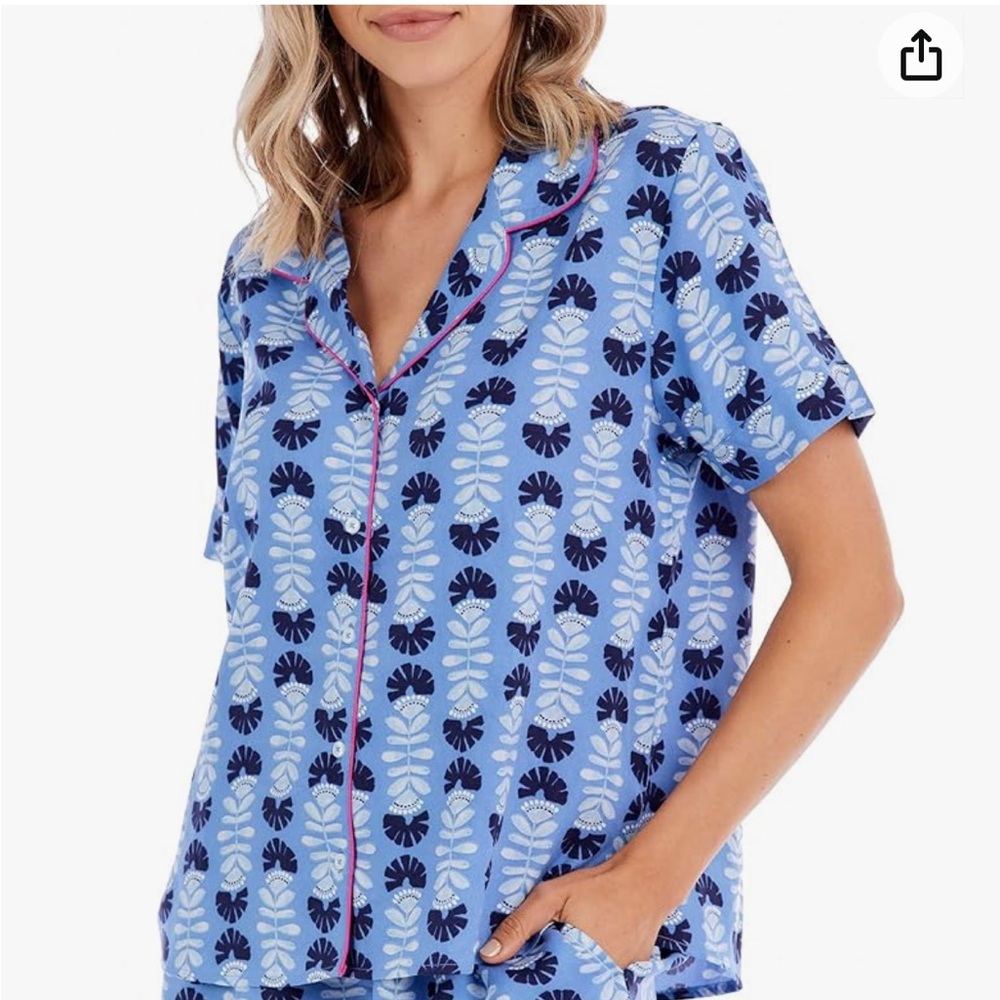 Mud Pie Women’s Julianna Pajama Set - Picture 3 of 6